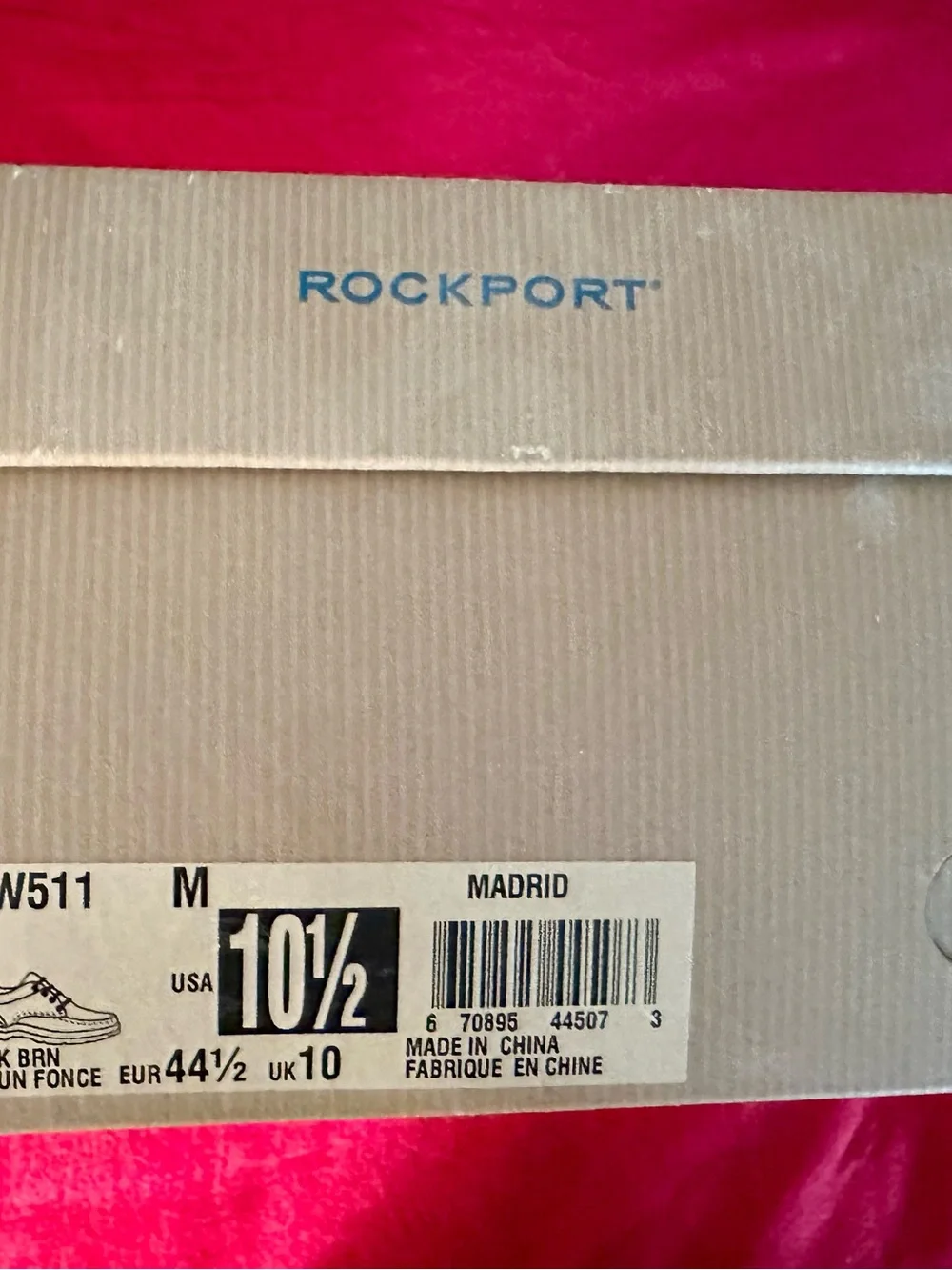 Rockports DresSports Men’s 10 1/2 M Dark Brown